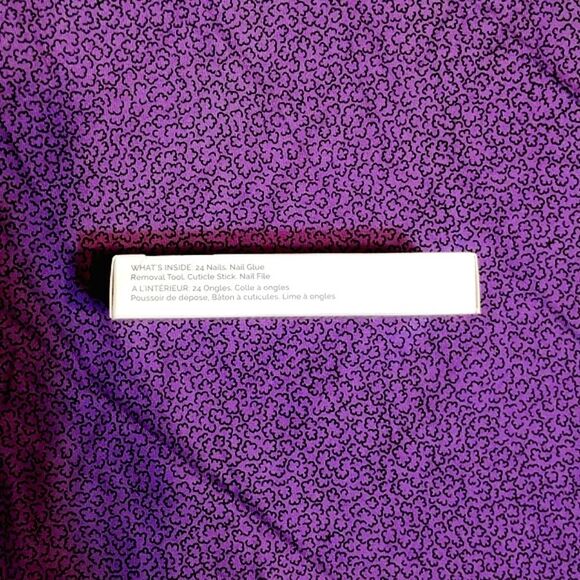 💥5/$30 MARMALADE Press On Nails Aria Matte White Square - Picture 5 of 5